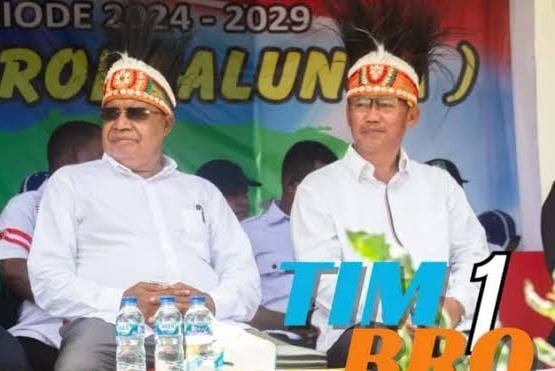 Benyamin Arisoy dan Roy Palunga Menang Telak di Pilkada Kabupaten Yapen dengan 57,73% Suara